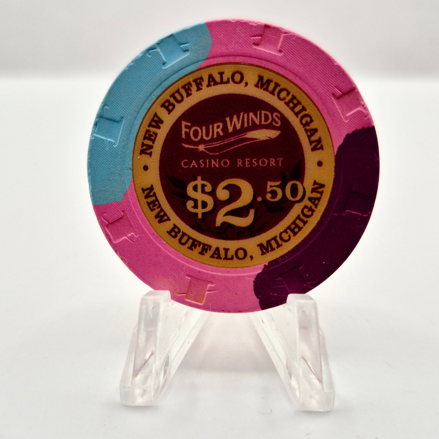 Four Winds Casino New Buffalo Michigan $2.50 Casino Chip