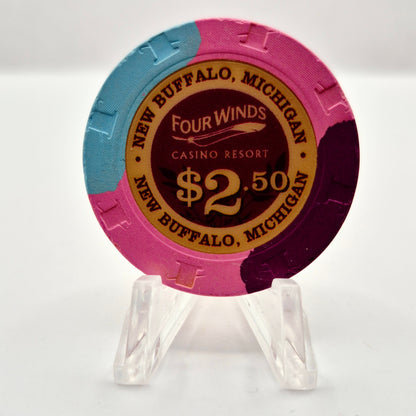 Four Winds Casino New Buffalo Michigan $2.50 Casino Chip