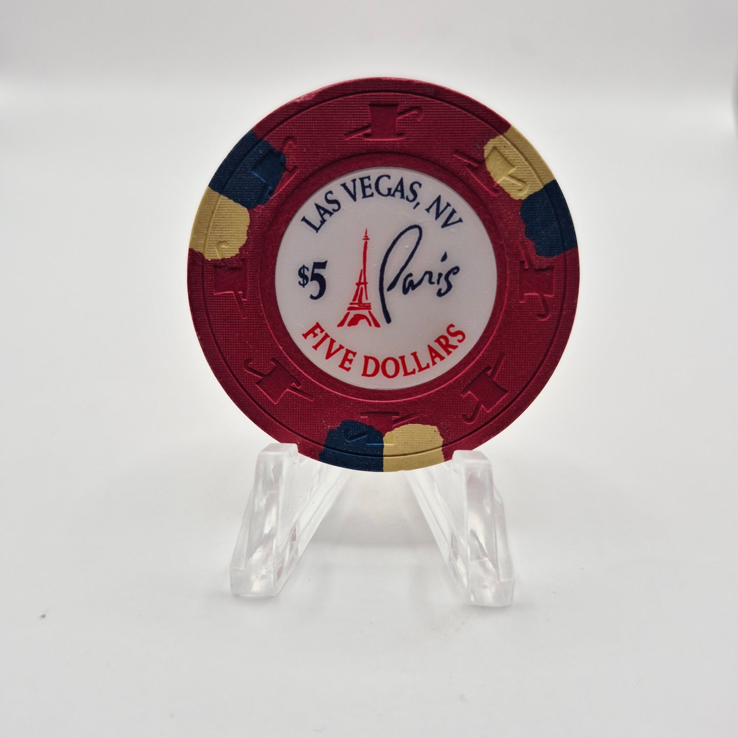 Paris Hotel Casino Las Vegas Nevada 2012 $5 Casino Chip D0834