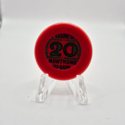 Casino de Montrond les Bains France €20 Jeton Chip