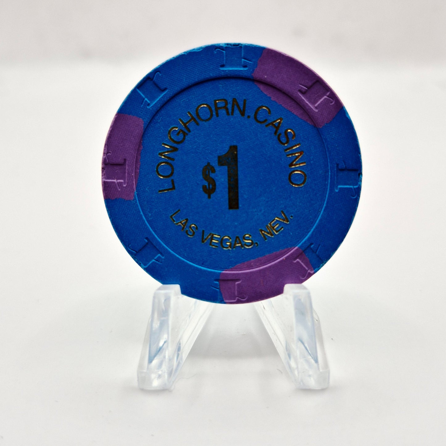 Longhorn Casino Las Vegas Nevada 2015 $1 Chip D2091