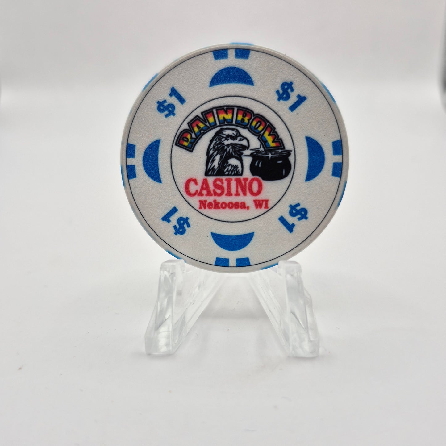 Rainbow Casino Nekoosa Wisconsin $1 Casino Chip