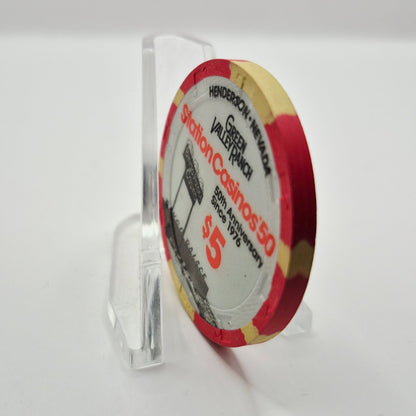 Green Valley Ranch Hotel Casino Henderson Nevada 2026 '50th Anniversary' $5 Casino Chip