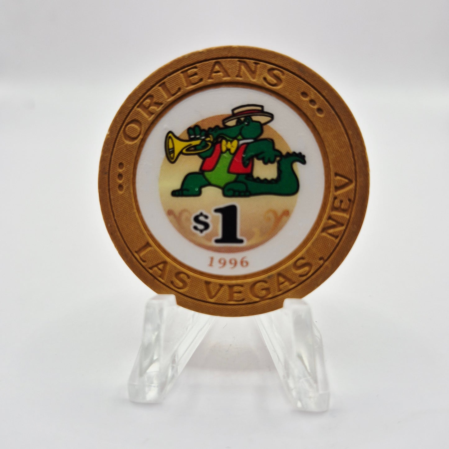 Orleans Casino Las Vegas Nevada 1996 $1 Casino Chip N8923