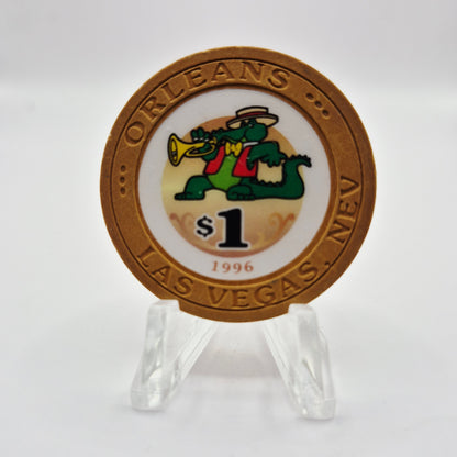 Orleans Casino Las Vegas Nevada 1996 $1 Casino Chip N8923