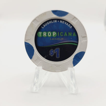 Tropicana Hotel Casino Laughlin Nevada 2015 $1 Casino Chip D2015