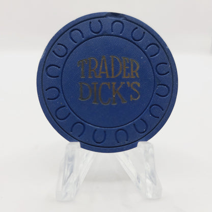 Trader Dick's Sparks Nevada 1958 Casino Chip N4426 *NAVY