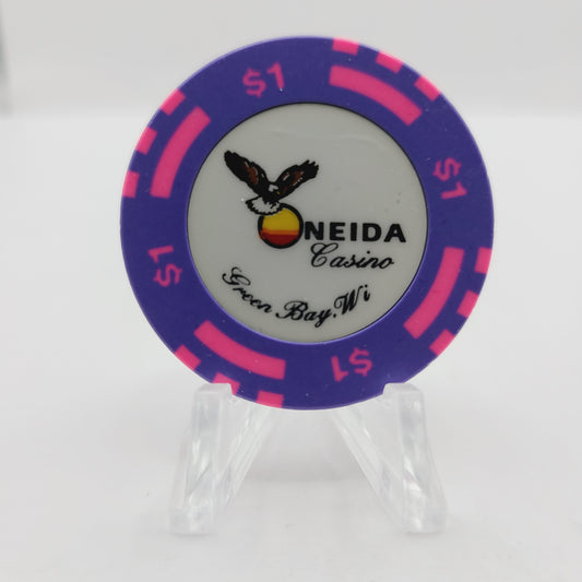 Oneida Casino & Hotel Green Bay Wisconsin $1 Casino Chip