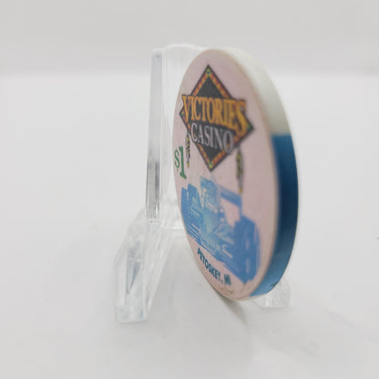 Victories Hotel Casino Petoskey Michigan $1 Casino clChip