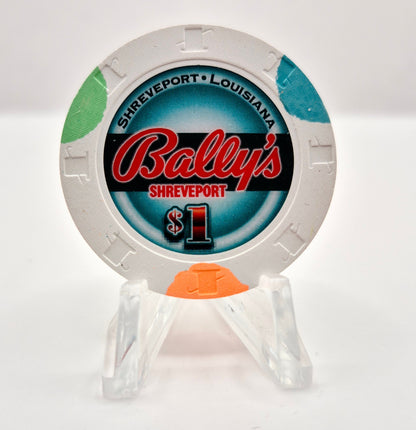 Bally’s Casino Shreveport Louisiana $1 Casino Chip