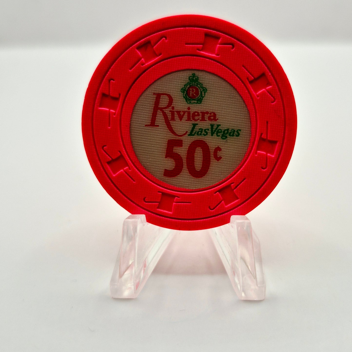 Riviera Casino Las Vegas Nevada 1990's $.50 Casino Chip N2064