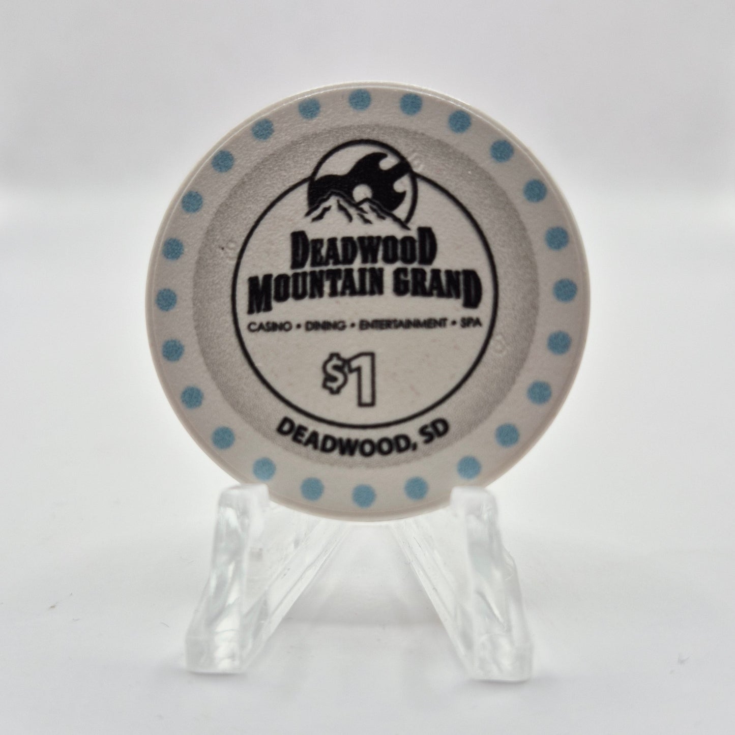Deadwood Mountain Grand Casino Deadwood South Dakota 2018 $1 Casino Chip