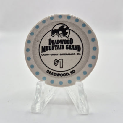 Deadwood Mountain Grand Casino Deadwood South Dakota 2018 $1 Casino Chip
