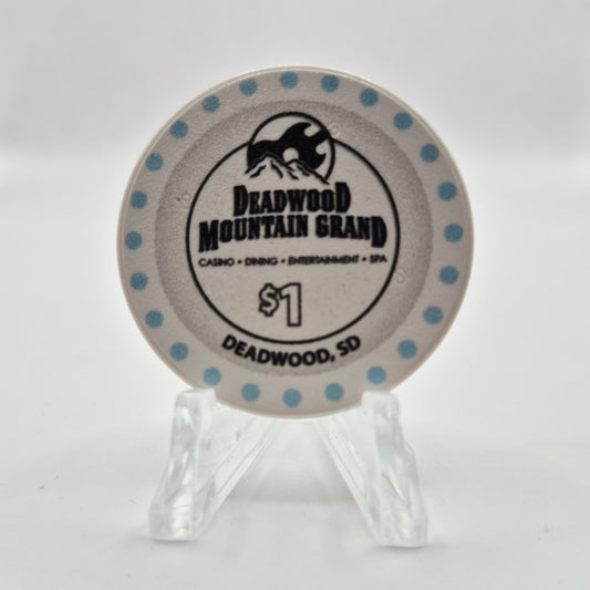 Deadwood Mountain Grand Casino Deadwood South Dakota 2018 $1 Casino Chip