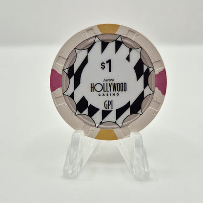 Hollywood Resort Casino Aurora Illinois 2026 $1 Casino Chip
