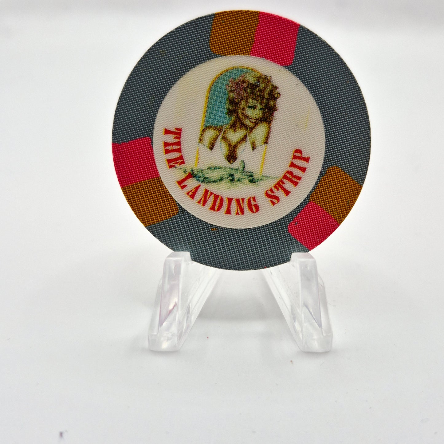 The Landing Strip Toronto Ontario Canada 'BROTHEL STRIP CLUB' $20 Casino Chip *UNC