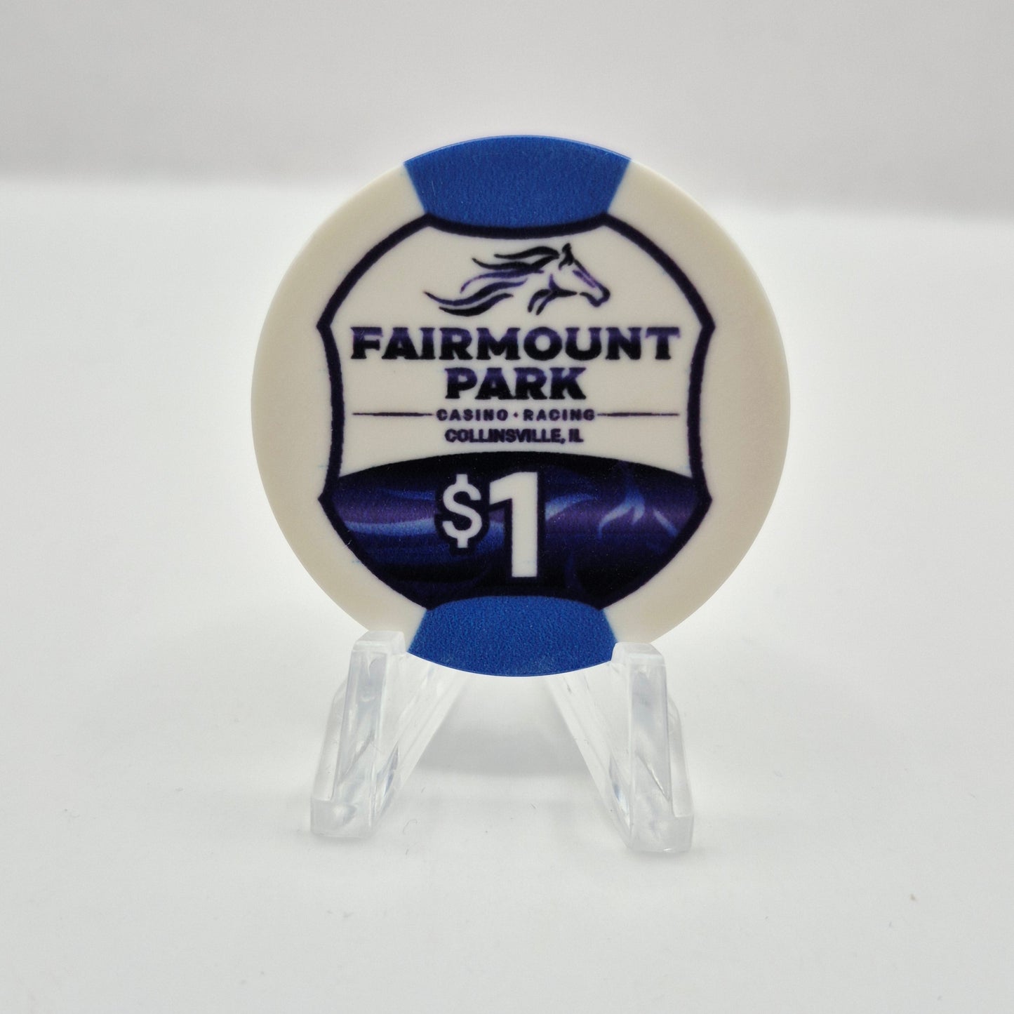 Fairmount Park Casino & Racing Collinsville Illinois 2026 $1 Casino Chip