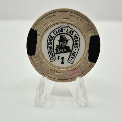 Horseshoe Club Binion's Las Vegas Nevada 1989 $1 Casino Chip N1779