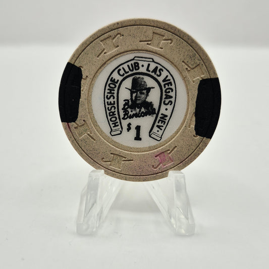 Horseshoe Club Binion's Las Vegas Nevada 1989 $1 Casino Chip N1779