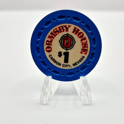 Ormsby House Casino Carson City Nevada 1972 $1 Casino  Chip N5415