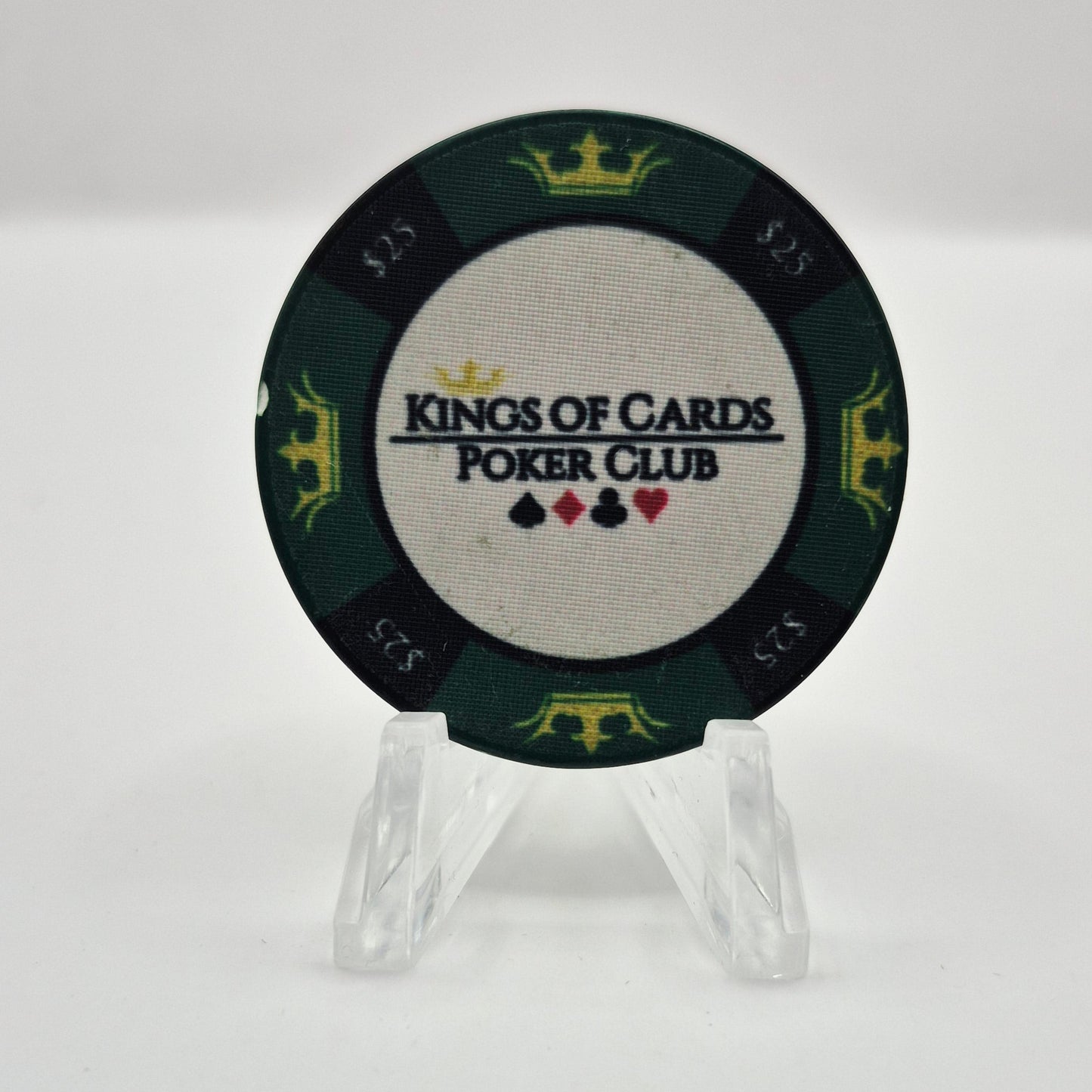 Kings of Cards Poker Club Houston Texas 2021 $25 Casino Chip