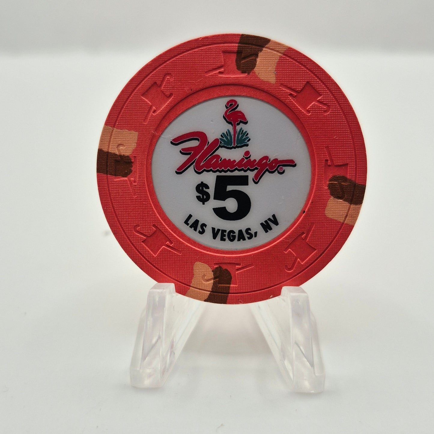 Flamingo Hotel Casino Las Vegas Nevada 2011 $5 Casino Chip D0135