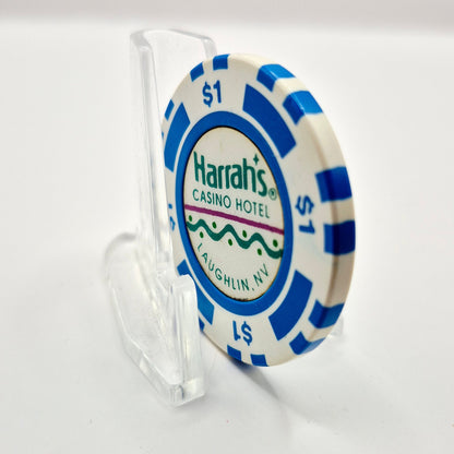 Harrah's Hotel Casino Laughlin Nevada 1992 $1 Casino Chip N0405