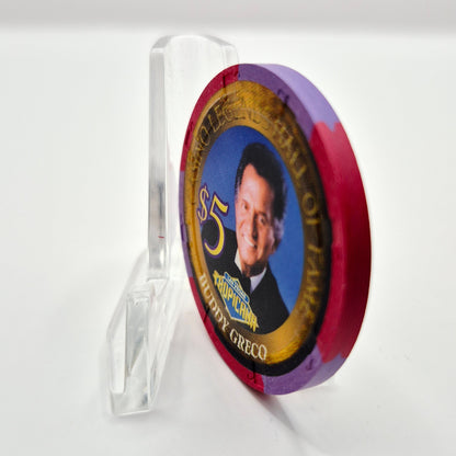 Tropicana Hotel Casino Las Vegas Nevada 2000 $5  'Buddy Greco' Casino Chip V5842  *LTD750