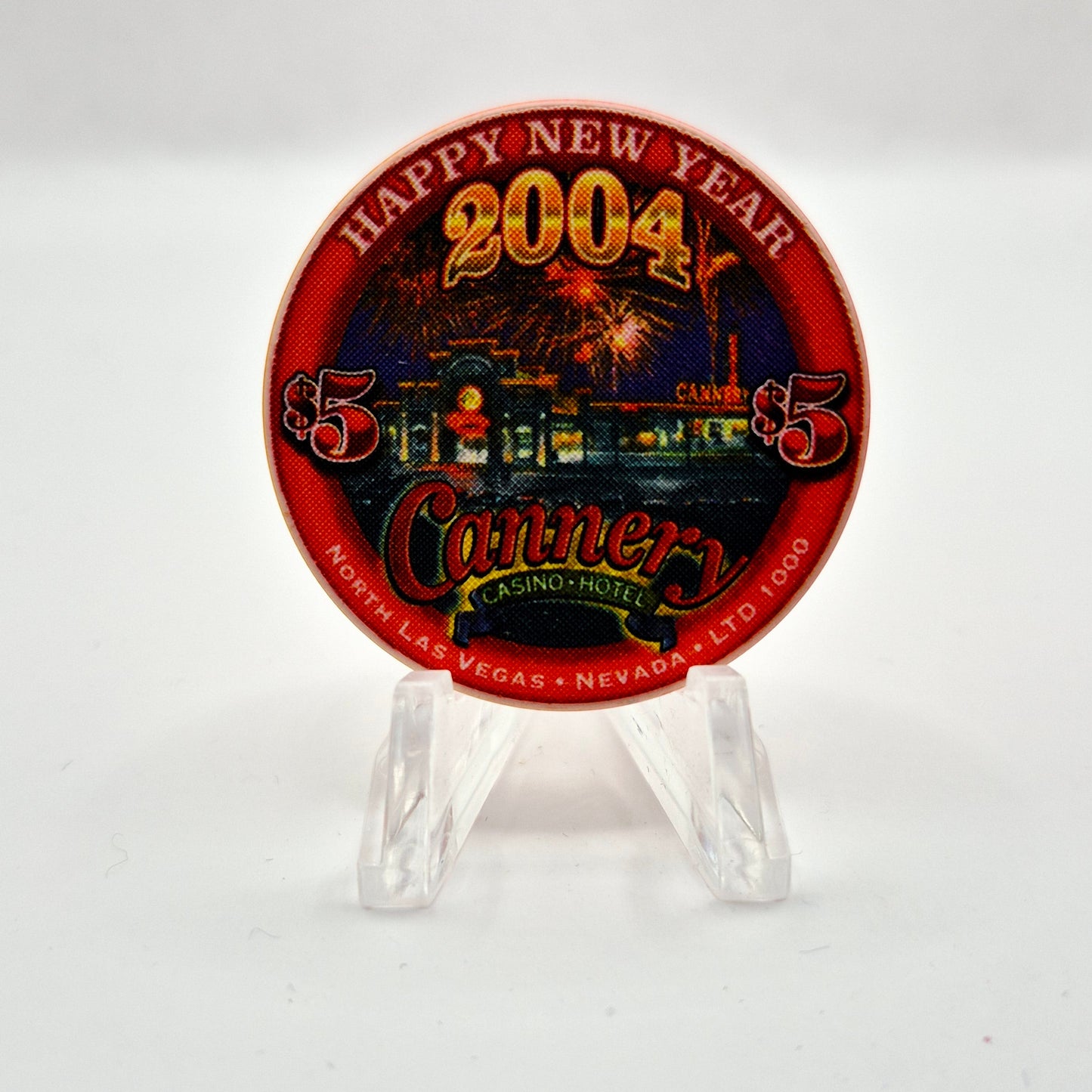 Cannery Casino N Las Vegas Nevada 2003 $5 Casino Chip E0171