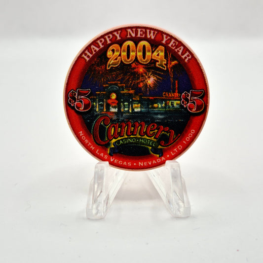 Cannery Casino N Las Vegas Nevada 2003 $5 Casino Chip E0171
