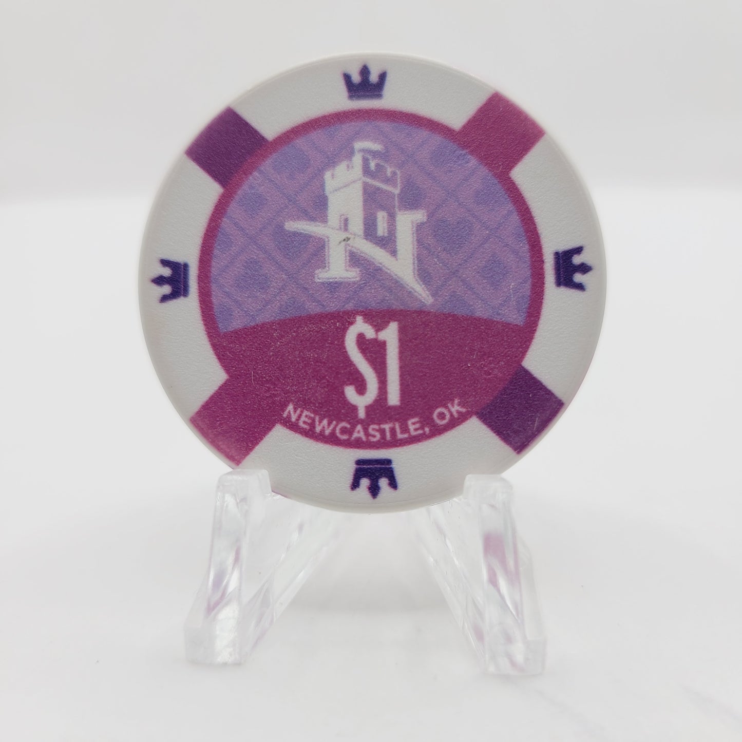 Newcastle Casino Newcastle Oklahoma $1 Chip