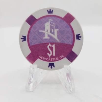 Newcastle Casino Newcastle Oklahoma $1 Chip