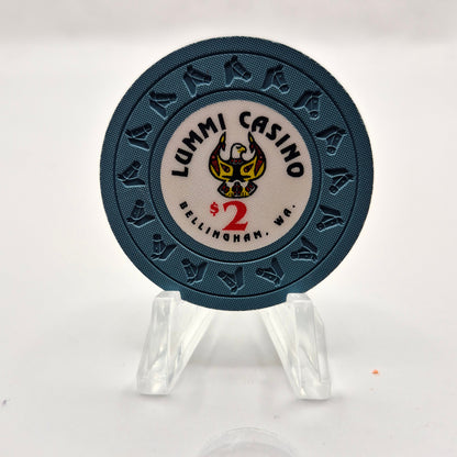 Lummi Casino Bellingham Washington $2 Casino Chip