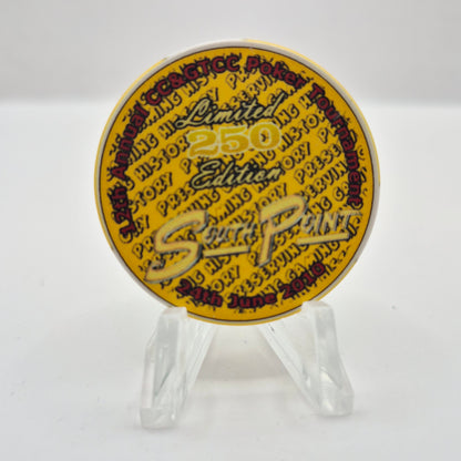 South Point Casino Las Vegas Nevada CCA 2010 Blackjack Poker Tournament Chip D0107