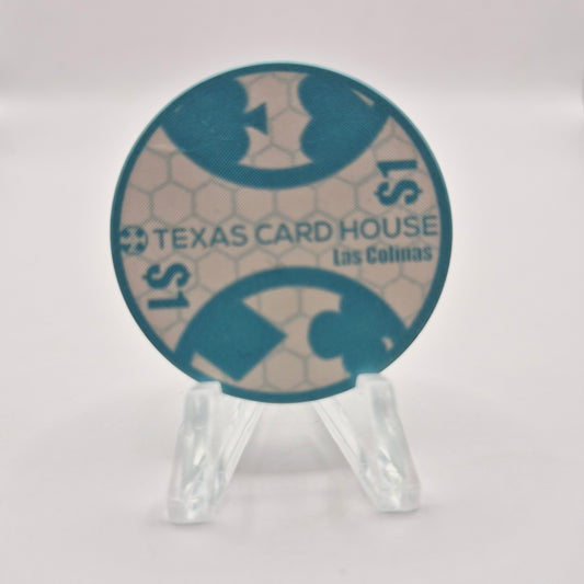 Texas Card House "Las Colinas" Irving Texas  $1 Casino Chip
