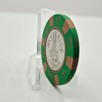 Jockey Club Casino Las Vegas Nevada 1983 $25 Casino Chip N1803 (Never Opened)
