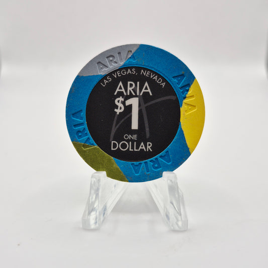 Aria Hotel Casino Las Vegas Nevada 2009 $1 Casino Chip E9220