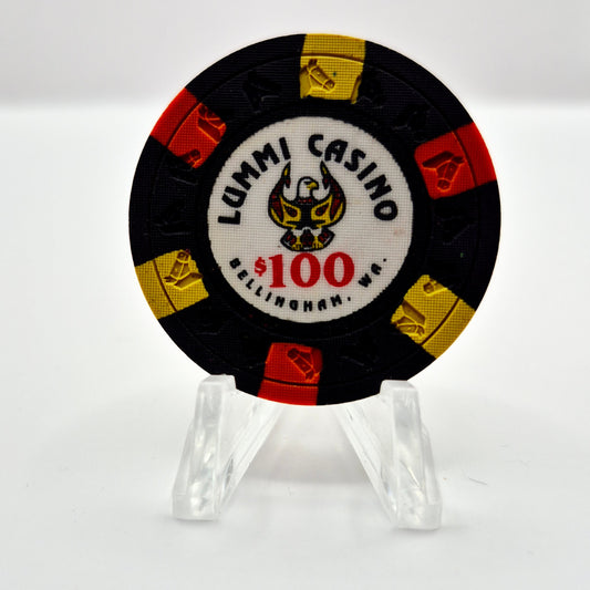 Lummi Casino Bellingham Washington $100 Casino Chip