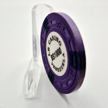 LB Casino Venezuela UFC 1000 Bolivar Soberano Casino Chip CG264655