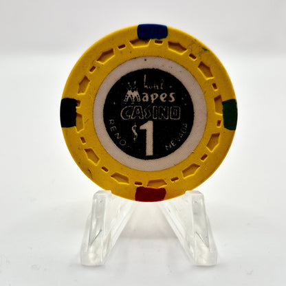 Mapes Hotel Casino Reno Nevada 1964 LE $1 Casino Chip N5233.2
