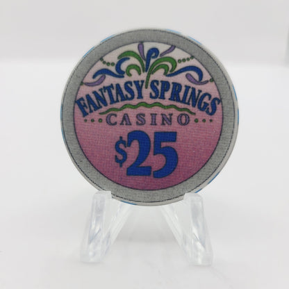 Fantasy Springs Resort Casino Indio California $25 Casino Chip