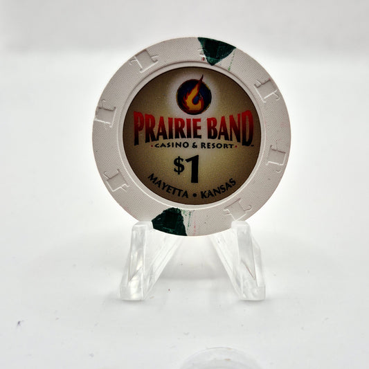 Prairie Band Resort Casino Mayetta Kansas 2021 $1 Casino Chip