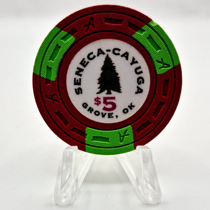 Seneca-Cayuga Bingo Casino Grove Oklahoma 2002 $5 Casino Chip
