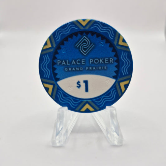 Palace Poker Grand Prairie Texas 2025 $1 Casino Chip