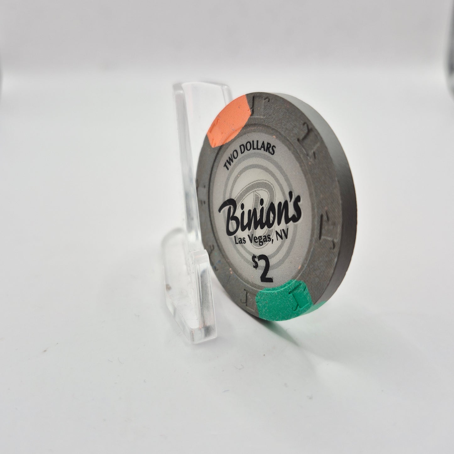 Binion's Gambling Hall Las Vegas Nevada 2005 $2 Casino Chip E4512