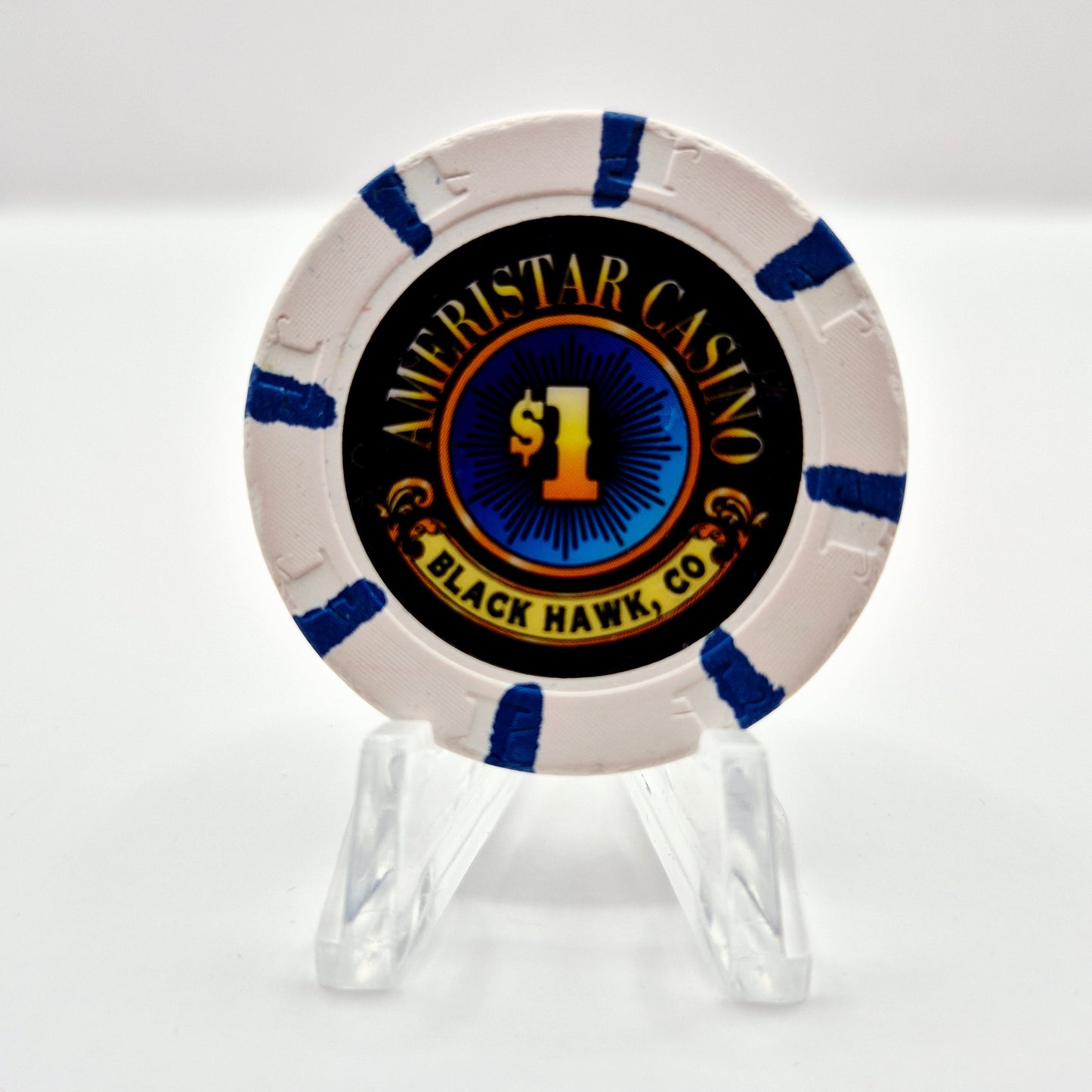 Ameristar Casino Black Hawk Colorado $1 Casino Chip *Circulated