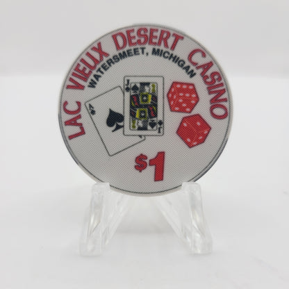 Lac Vieux Desert Casino Watersmeet Michigan $1 Casino Chip