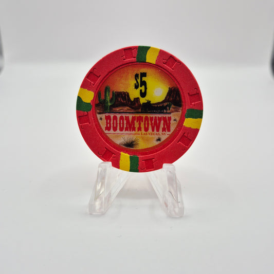 Boomtown Casino Las Vegas Nevada 1994 $5 Casino Chip N2659