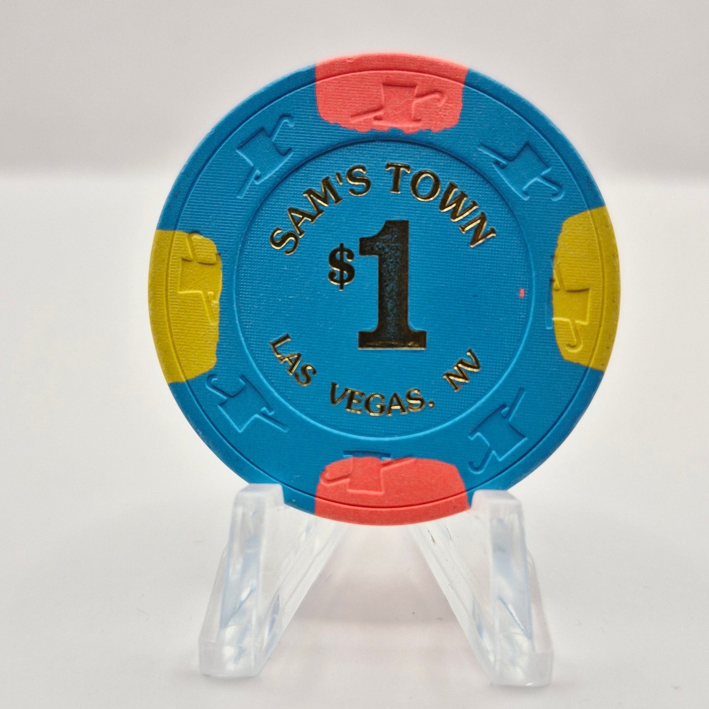 Sam's Town Hotel Casino Las Vegas Nevada 1998 $1 Casino Chip V1459