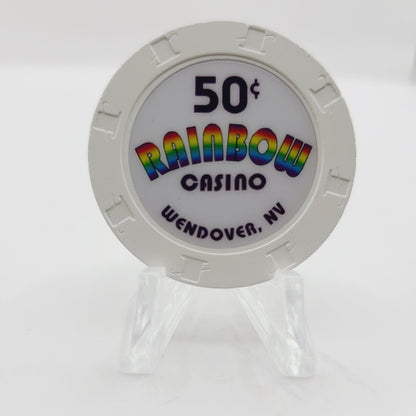 Rainbow Hotel Casino Wendover Nevada 2019 $.50 Casino Chip D2832